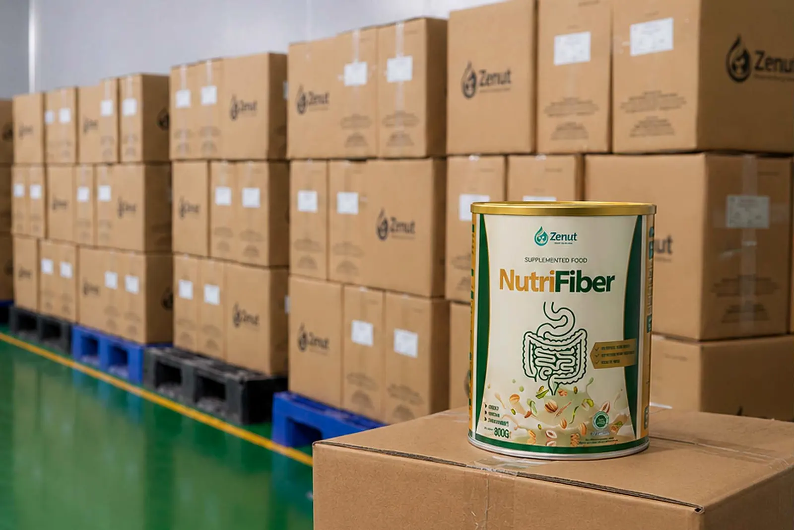 Nutri Fiber hoàn thiện trong kho, sẵn sàng cho hoạt động bàn giao