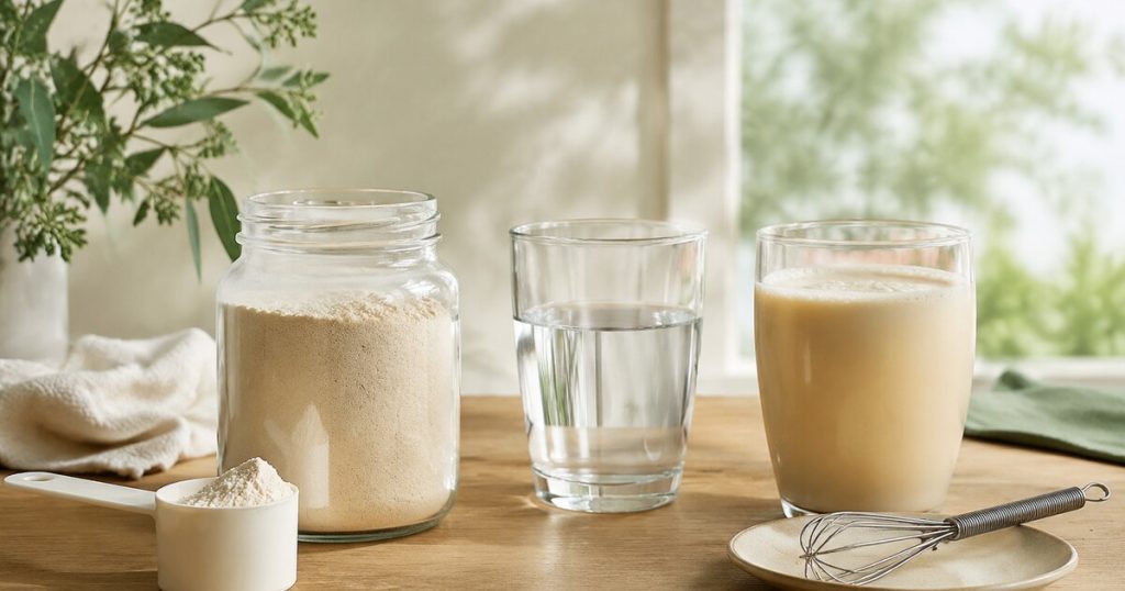 Pha thức uống dạng bột đúng cách: nhiệt độ, dụng cụ và bảo quản